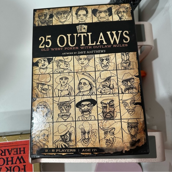 Old West Poker Outlaws Board Games - Picture 2 of 4